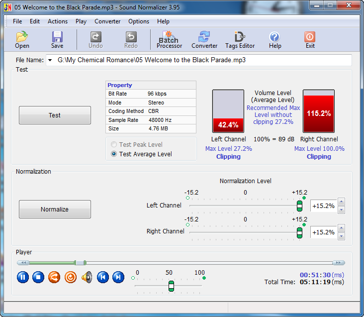 .mp3 normalizer